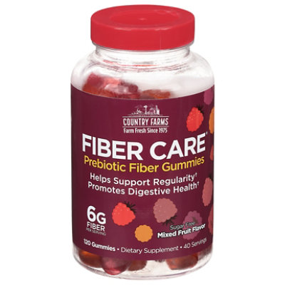 Country Farms Fiber Care Gummies With Prebiotic Fiber - 120 CT - Image 3