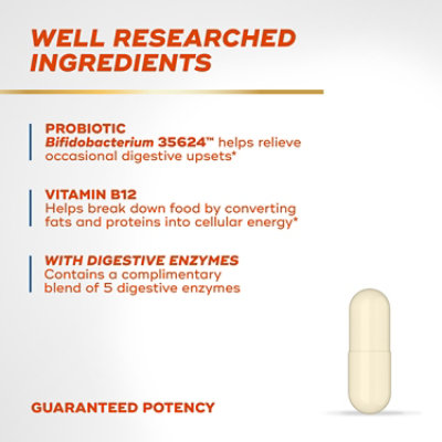 Align Probiotic Bloating Relief Food Digestion 28 Capsules - 28 CT - Image 1