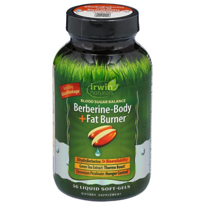 Blood Sugar Balance Berberine-body Plus Fat Burner - 56 CT - Image 3