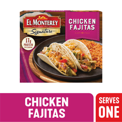 El Monterey Signature Chicken Fajita 8 Oz Frozen Entree - 8 OZ - Image 1