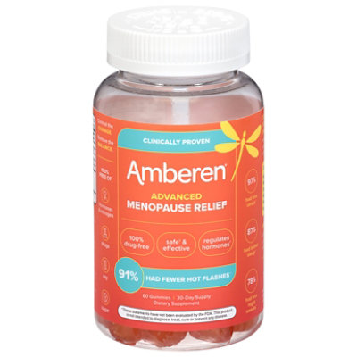 Alliance-amberen Advanced Menopause Relief Gummy - 3-pack - 60 CT - Image 3