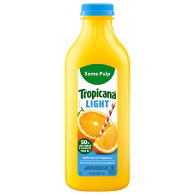 Tropicana Light Orange Juice Some Pulp 46 Fz - 46 FZ - Image 3