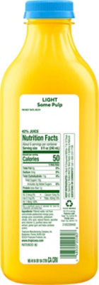 Tropicana Light Orange Juice Beverage Some Pulp - 46 Fl. Oz. - Image 8