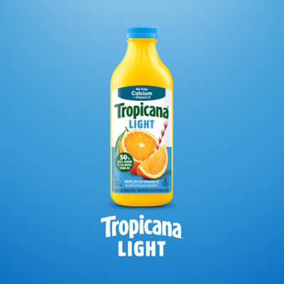 Tropicana Light Orange Juice Beverage No Pulp with Calcium and Vitamin D - 46 Fl. Oz. - Image 6