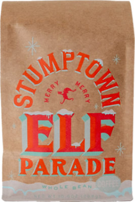 Stumptown Coffee Elf Parade Blend Medium Roast Whole Bean Coffee 10.5oz Bag - 10.5 OZ - Image 1