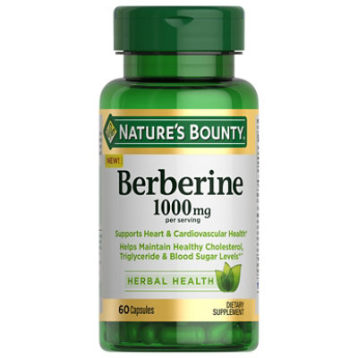 Natures Bounty Berb - 60 CT - Image 3