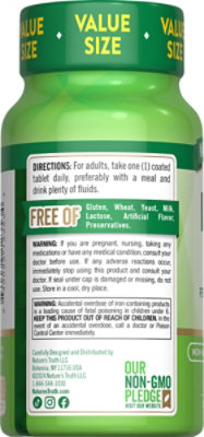 Nature's Truth Iron Tablets - 240 CT - Image 3