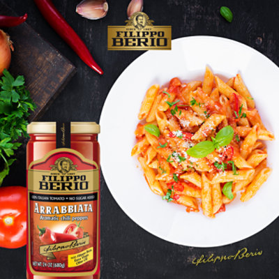 Filippo Berio Arrabbiata Pasta Sauce 24oz - 24 OZ - Image 2