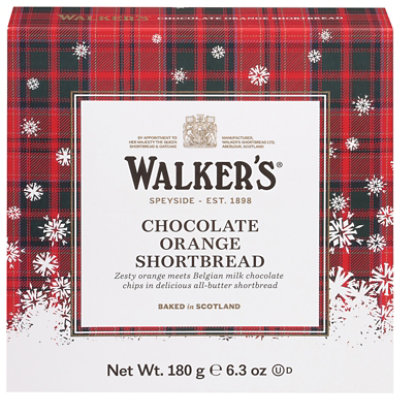 Walkers Chocolate Orange Shortbread 6.2oz - 6.2 OZ - Image 2
