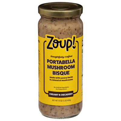 Zoup Good Really Bisque Mushroom Portabella - 16 OZ - Image 2