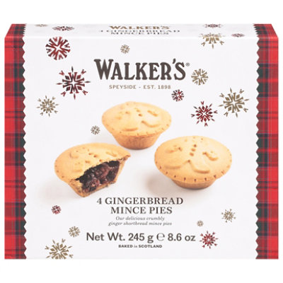 Walkers Gingerbread Mince Pies 8.6oz - 8.6 OZ - Image 3