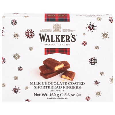 Walkers Milk Chocolate Shortbread 5.6oz - 5.6 OZ - Image 1
