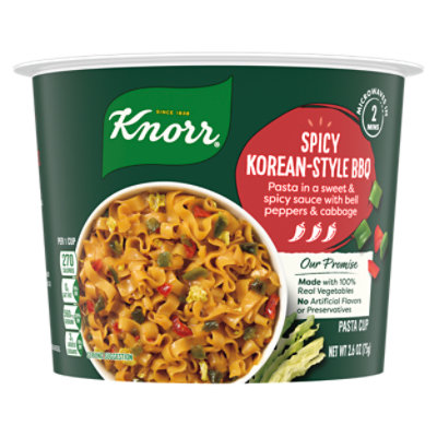 Knorr Spicy Korean-style Bbq Pasta Cup 2.6 Oz - 2.6 OZ - Image 1
