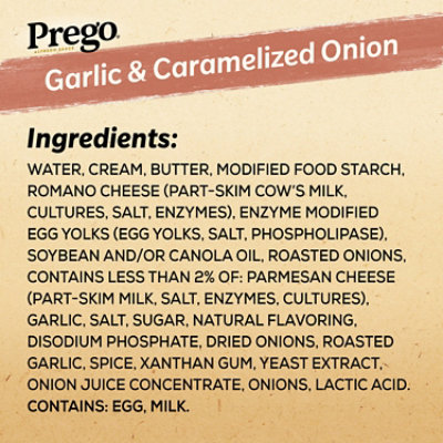 Prego Garlic and Caramelized Onion Alfredo Pasta Sauce - 14.5 Oz - Image 5