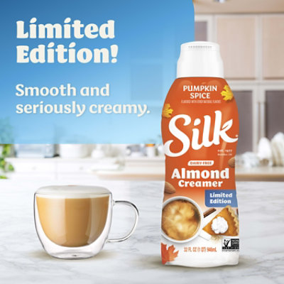 Silk Almond Pumpkin Spice Creamer 32oz - 32 FZ - Image 3