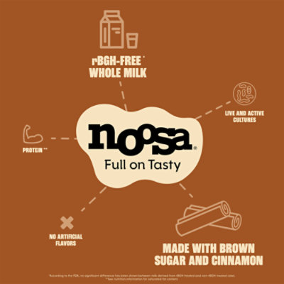 Noosa Cinnamon Roll Yoghurt 8oz - 8 OZ - Image 6