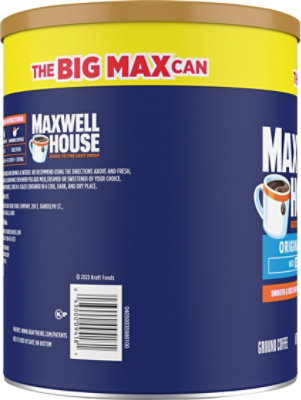 Maxwell House Original Roast Ground Coffee, 33.1 Oz Canister - 33.1 OZ - Image 5