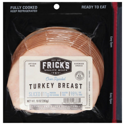 Fricks Oven Roasted Sliced Turkey Breast - 10 OZ - Image 3