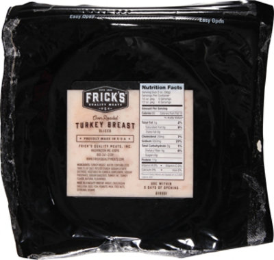 Fricks Oven Roasted Sliced Turkey Breast - 10 OZ - Image 6