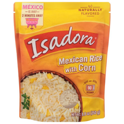 Isadora Mexican Rice With Corn Ready To Eat - 8.8 OZ - Image 1