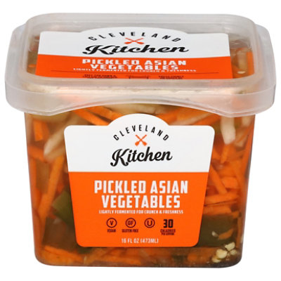 Cleveland Kitchen Pickled Asian Vegetables - 16 FZ - Image 2