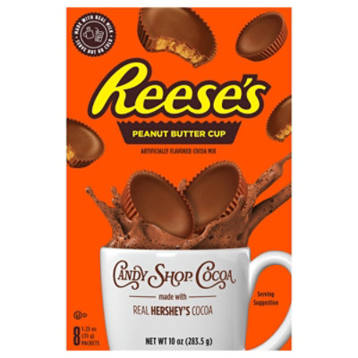 Candy Shop Cocoa REESE’S Peanut Butter Cup Cocoa Mix - 10 OZ - Image 1