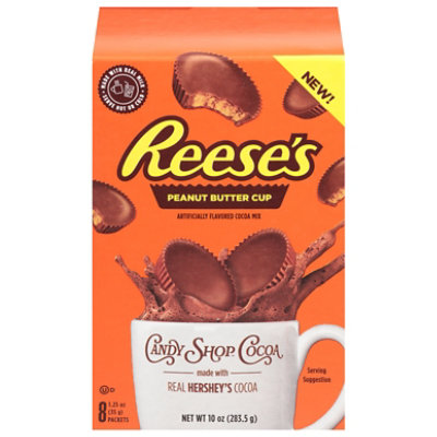 Candy Shop Cocoa REESE’S Peanut Butter Cup Cocoa Mix - 10 OZ - Image 1