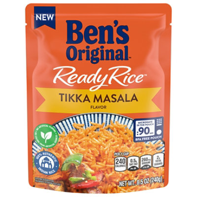 Bens Ready Rice Tikka Masala 8.5oz - 8.466 OZ - Image 3