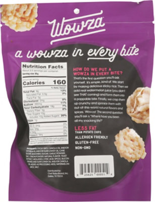 Wowza Korean Bbq Rice Crisps 3.5oz - 3.5 OZ - Image 6