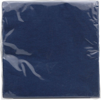 Sens Navy Blue Bev Nap - 40 CT - Image 2