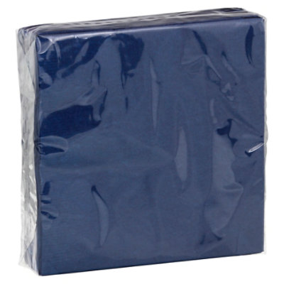 Sens Navy Blue Bev Nap - 40 CT - Image 1