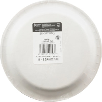 Sens Dinner Plate Festive - 10 CT - Image 4