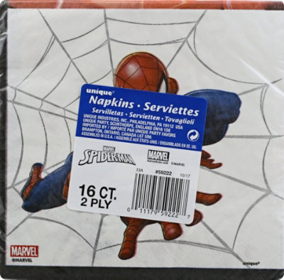 Unique Spiderman Lun Nap 16ct - 16 CT - Image 4