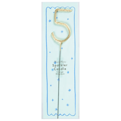 Sparkler Candles - 5 - 1 CT - Image 1