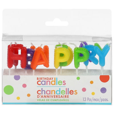 Happy Birthday Balloon Pick Candles - 13 CT - Image 3