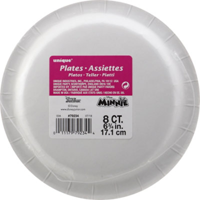 8 Iconic Minnie Plate 7 Inch - EA - Image 4