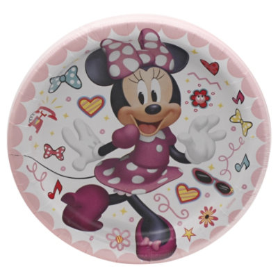 8 Iconic Minnie Plate 7 Inch - EA - Image 1