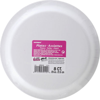 Unique Lol Surprise 9in Plate 8ct - 8 CT - Image 4