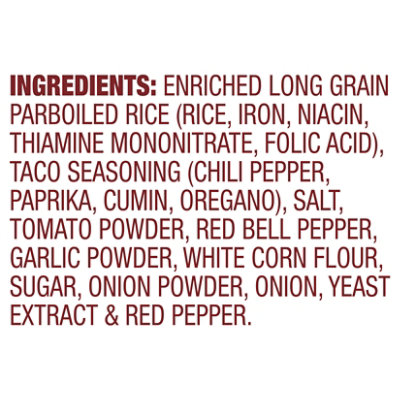 Zatarains Taco Rice Mix 6.9 Oz - 6.9 OZ - Image 5
