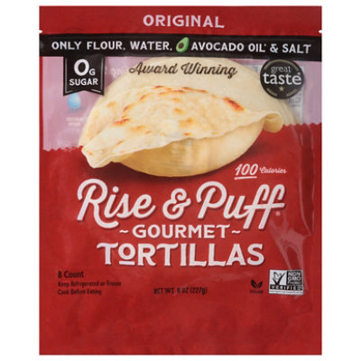 Rise N Puff Tortillas Original - 8 OZ