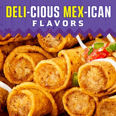 Delimex White Meat Chicken Taquitos Frozen Snacks - 20 Count - Image 2