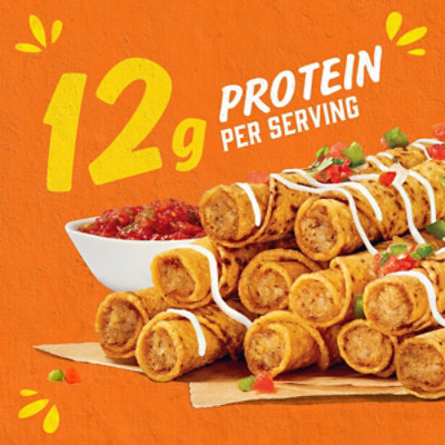 Delimex White Meat Chicken Taquitos Frozen Snacks - 20 Count - Image 5