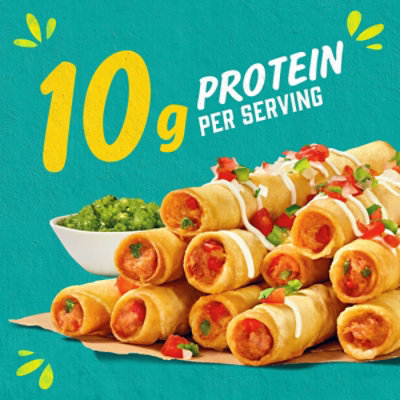 Delimex Chicken & Cheese Flour Taquitos, 19.2 Oz, 16 Ct Box - 19.2 OZ - Image 3