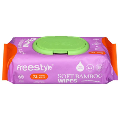 Freestyle Bamboo Wipes - 72 CT - Image 3