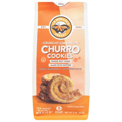 La Monarca Bakery Cookies Churro Cinnamon - 3 OZ - Image 1