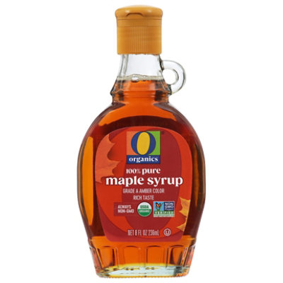 O Organics 100% Pure Maple Syrup - 8 Fl. Oz.