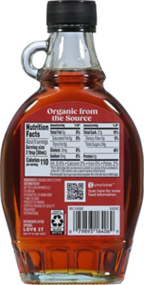 O Organics Syrup Pure Maple 100% 8 Fluid Ounce - 8 FZ - Image 6