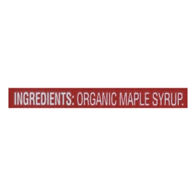 O Organics Syrup Pure Maple 100% 8 Fluid Ounce - 8 FZ - Image 5