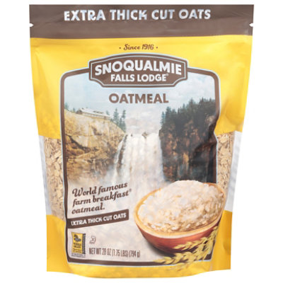 Snoqualmie Falls Extra Thick Oats - 28 OZ - Image 1