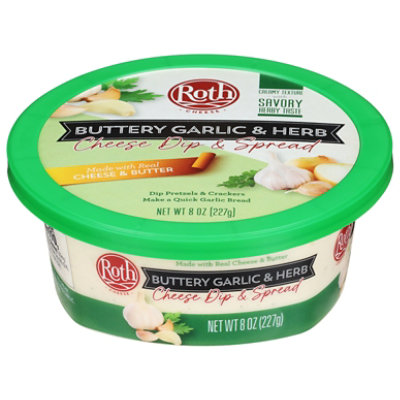 Roth Buttery Garlic & Herb Dip & Spread - 8 OZ - Image 2